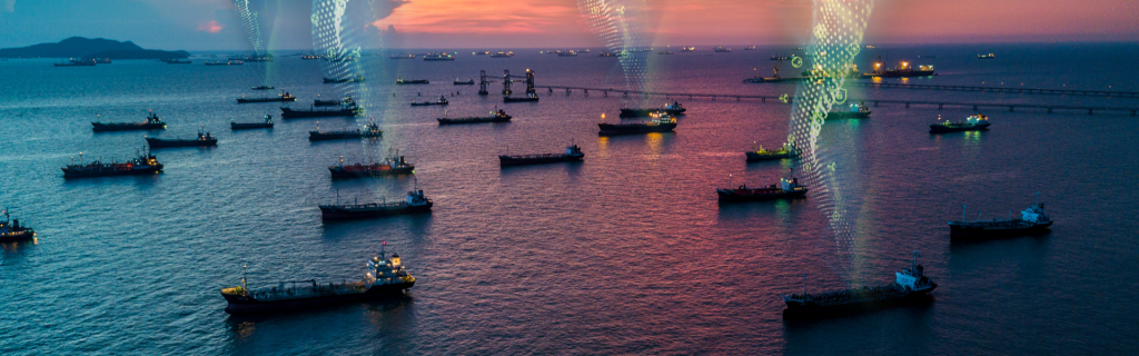 Infographic showing the hidden cost of engine hours in offshore operations including fuel burn maintenance emissions equipment wear and vessel utilization